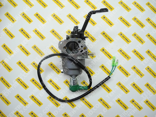 Карбюратор с электроклапаном и рычагом GX340, GX390