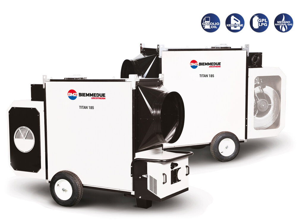 Тепловая пушка Biemmedue TITAN 145M (ДИЗ.-ГАЗ)