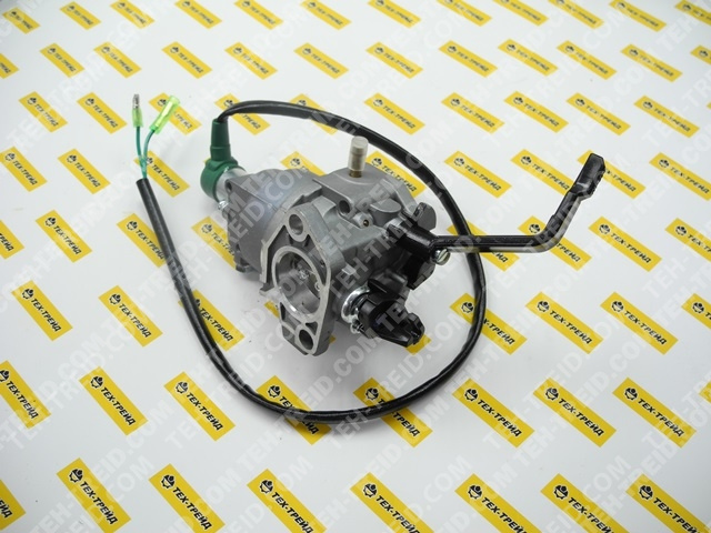 Карбюратор с электроклапаном и рычагом GX340, GX390