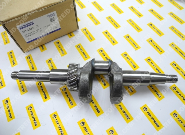 281-20301-01 Вал коленчатый EY15, EY15-3D (помпы)