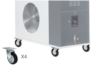 Комплект поворотных колёс CONFORT