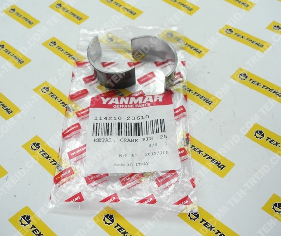 114210-23610 Вкладыш шатуна 0.25 L70N