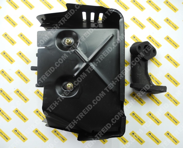 Глушитель GX390 в сборе с коллектором Китай