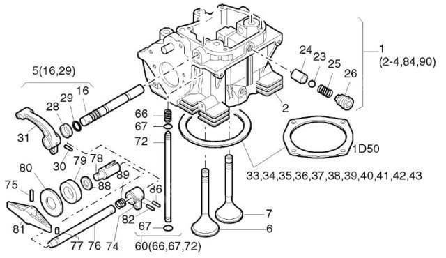 50034700 Штифт рычага HATZ 1D41 1D50 1D81