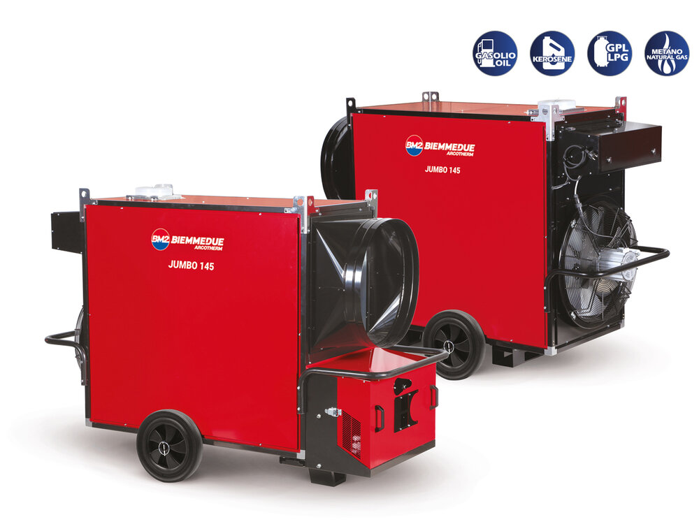 Теплогенератор мобильный Biemmedue JUMBO 235М (230V-1-50/60 Hz)