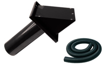 Втулка с козырьком + воздухозаборный шланг