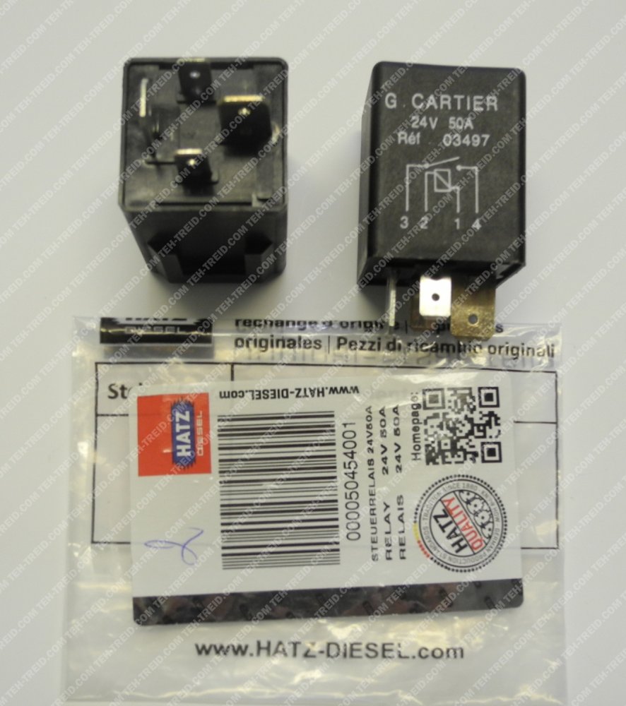 50454001 Реле 24v; 40A