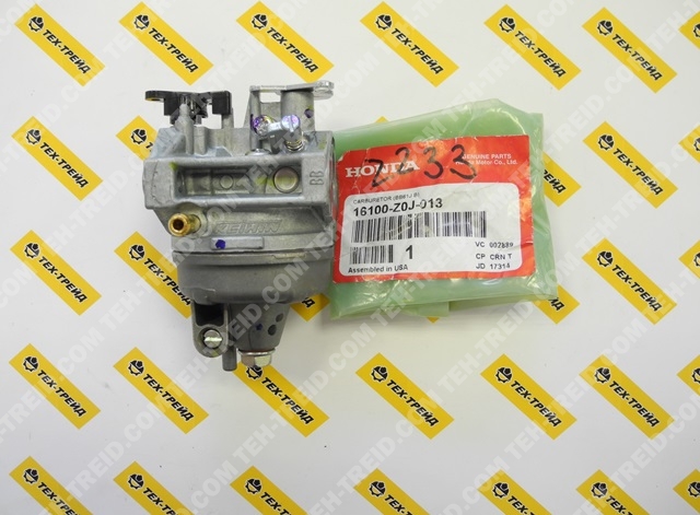 16100-Z0J-013 Карбюратор GC160 (=16100-ZL8-803, 16100-Z0J-003, 16100-Z8A-003, 16100-ZL8-802)