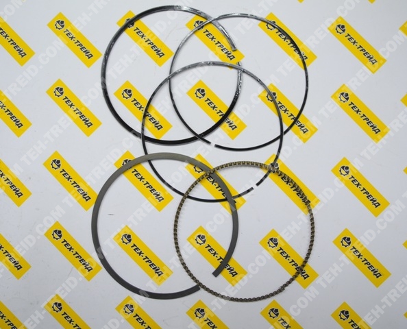 Кольца поршневые EX40 22B-23501-07 (3 кольца) Китай