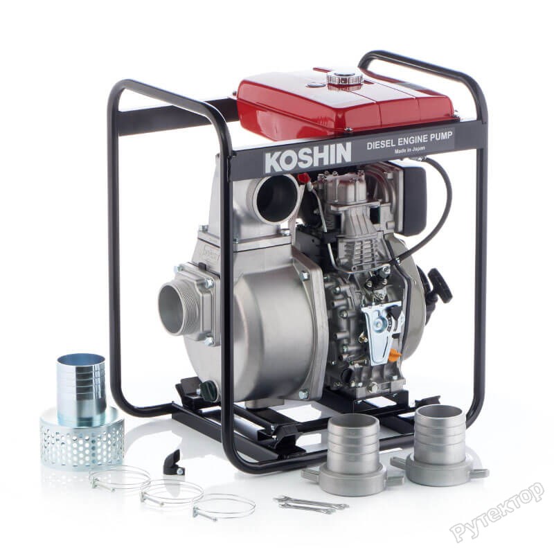 Мотопомпа Koshin SEY-100D для грязной воды