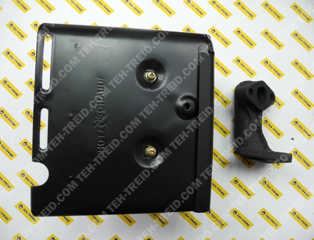 Глушитель GX390 в сборе с коллектором Китай