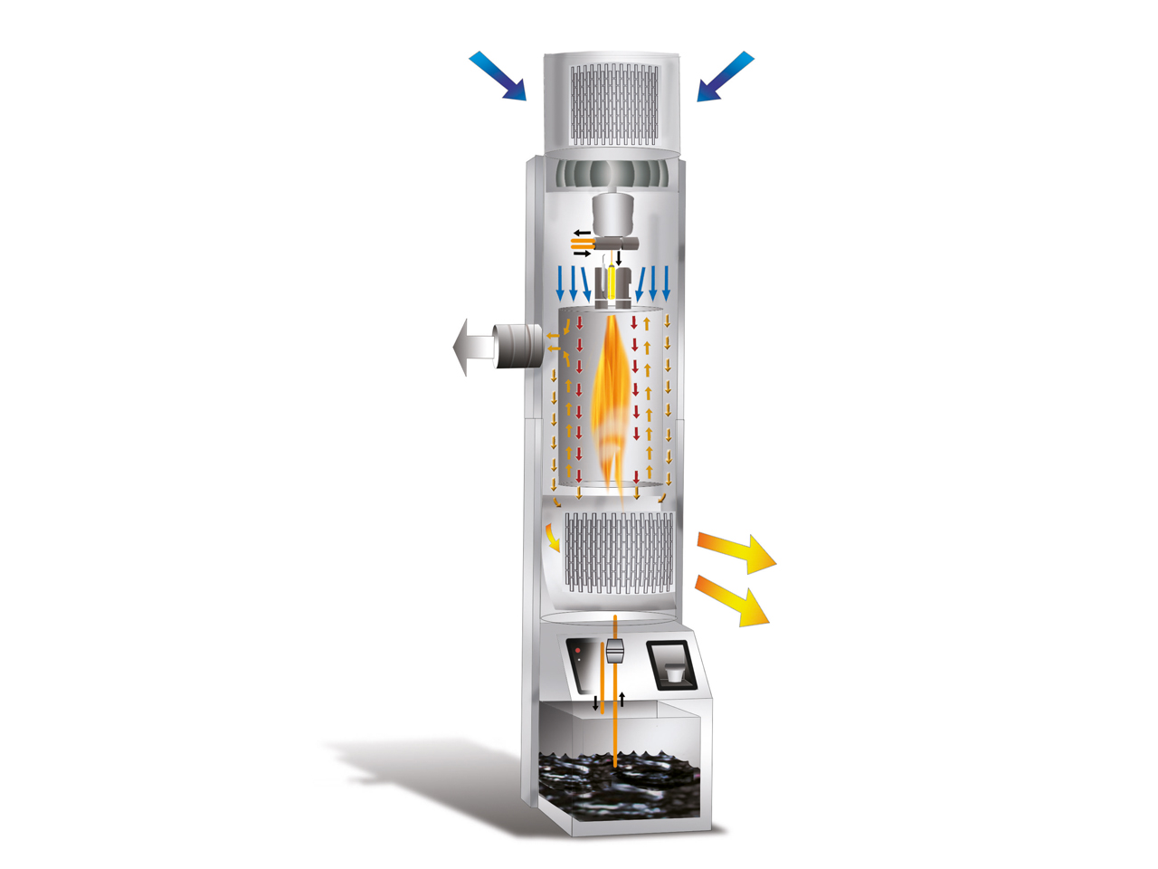 Теплогенератор стационарный дизельный Biemmedue VERTIGO 18