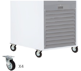 Комплект поворотных колёс CONFORT 40