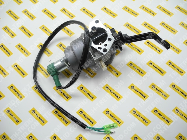 Карбюратор с электроклапаном и рычагом GX340, GX390