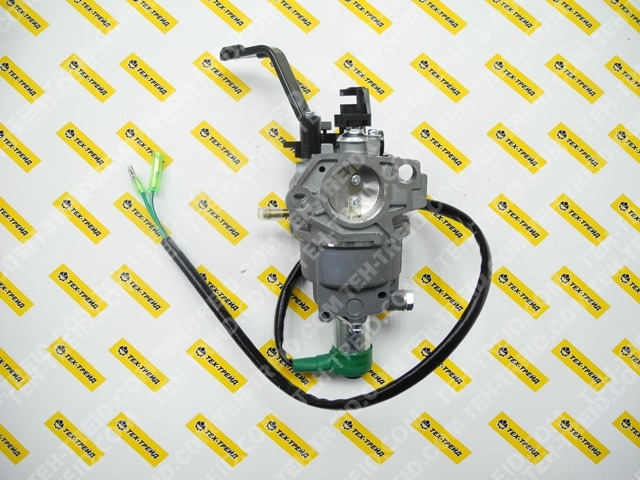 Карбюратор с электроклапаном и рычагом GX340, GX390