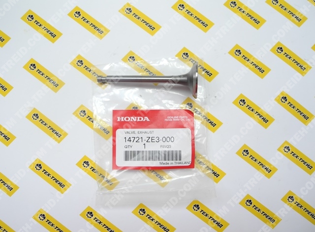 14721-ZE3-000 Клапан выпускной GX390, GXV340, GXV390, GX610, GX620, GX670