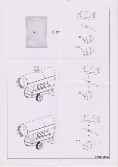 E40154 Комплект блок управления RedGun02 + фотоэлемент E50331 GE65-105/EC55-85 NEW с 2020