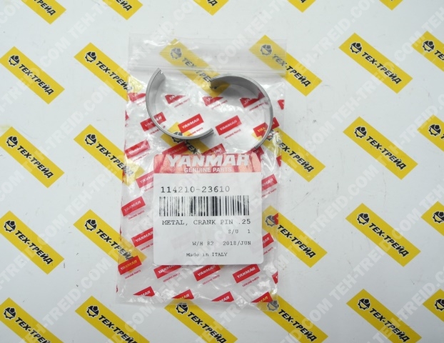 114210-23610 Вкладыш шатуна 0.25 L70N