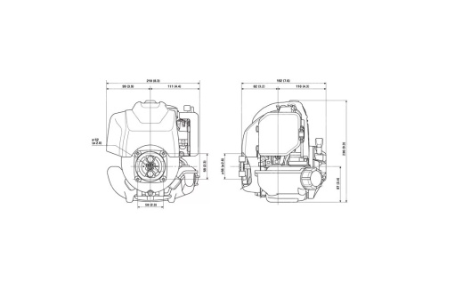 Двигатель Honda GX35 NT STSC OH