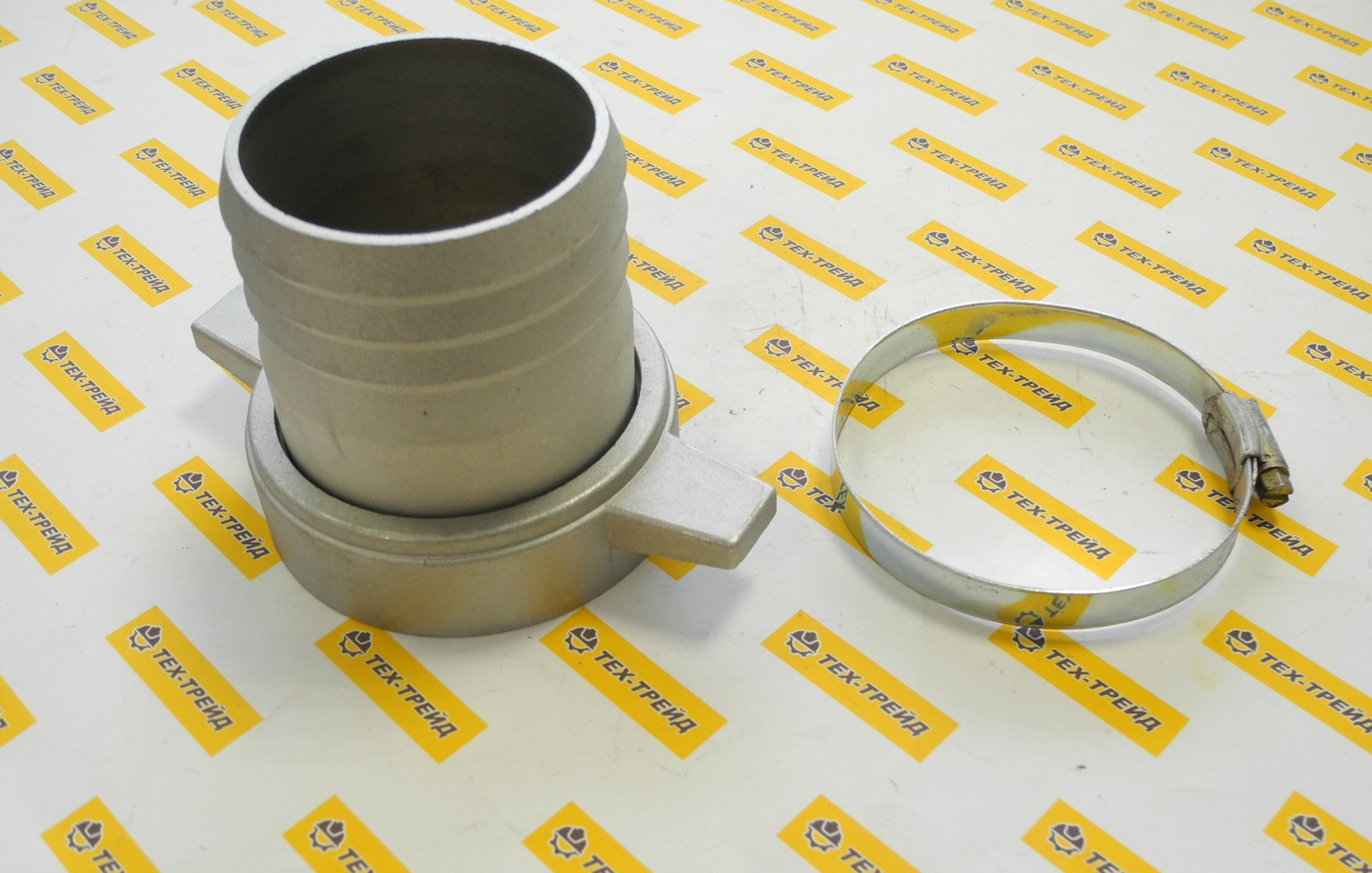 Комплект переходника на шланг 3" (гайка+нипель+прокладка)