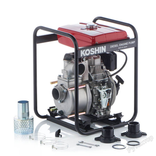 Мотопомпа Koshin STY-80D для грязной воды