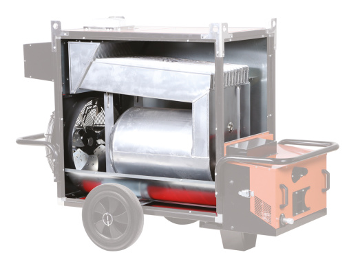 Теплогенератор мобильный Biemmedue JUMBO 235Т (230V-3-50/60 Hz)