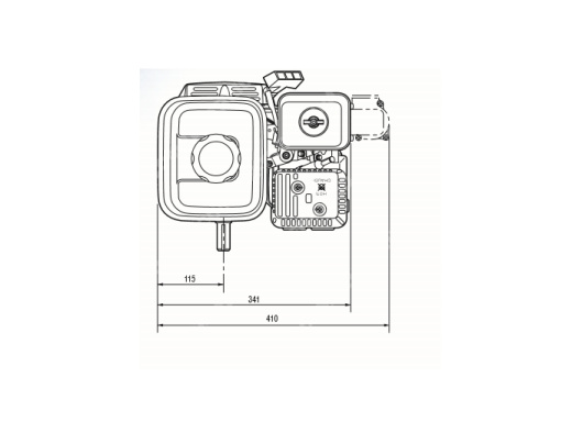 Двигатель Honda GX120 RHQ4 - картинг