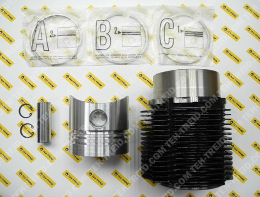 4898.086 Гильза с поршнем в сборе Lombardini (ED0048980860-S)