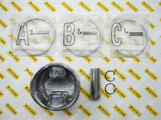 6500.272 Поршень в сборе с кольцами  Lombardini (ED0065002720-S)