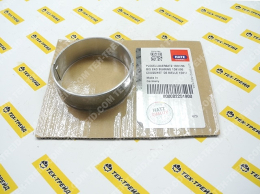 02251900 Вкладыши шатунные стандрат HATZ серии 1D 81, 1D 91