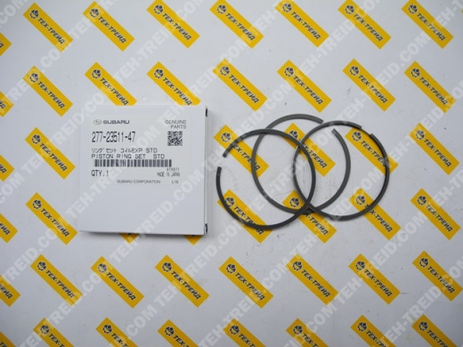 277-23511-47 Кольца поршневые комплект ЕX17, EX21 (=277-23401-03, 277-23511-27)