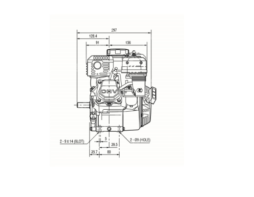 Двигатель Honda GX120 RHQ4 - картинг