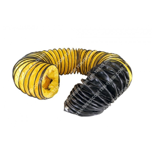4515.556 Гибкий шланг желто-черный 7,6м-710мм BV690 1сопло