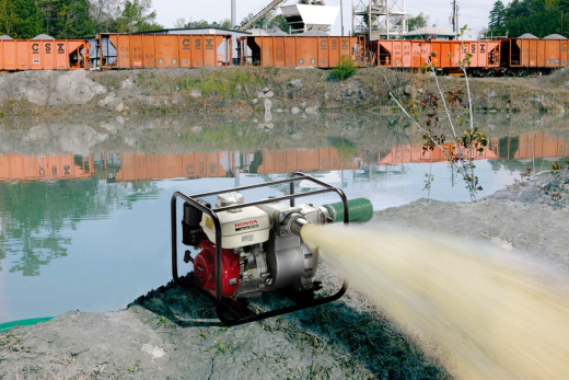 Мотопомпа Honda WT40X для сильнозагрязненной воды