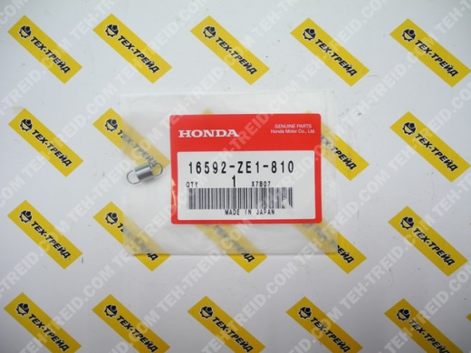 16592-ZE1-810 Пружина ручки газа возвратная GX120, GX160, GX200