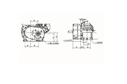 Двигатель Honda GX160 SX4. Диаметр выходного вала 20 мм