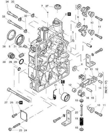 40033701 Сальник 30х47х7 1B20
