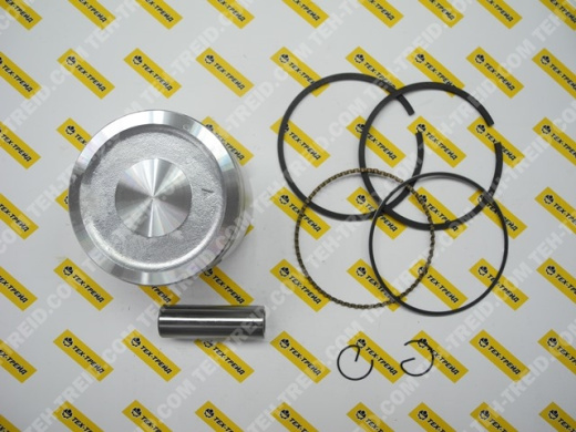 Поршень в сборе GX390 (поршень+кольца+палец+скобы)