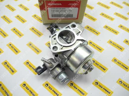 16100-Z1C-V01 Карбюратор GX390 (=16100-Z5T-901, 16100-ZF6-V01, 16100-ZF6-W31, 16100-Z1C-V51, 16100-Z5T-911)