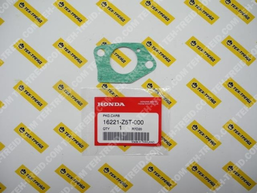 16221-Z5T-000 Прокладка карбюратора GX390 (1=16221-ZF6-800)