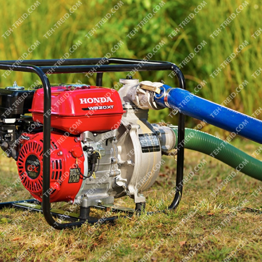 Мотопомпа Honda WB20 для чистой/слабозагрязненной воды