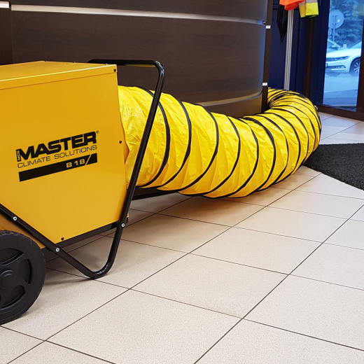 B 18 EPR нагреватель воздуха Master электрический с вентилятором