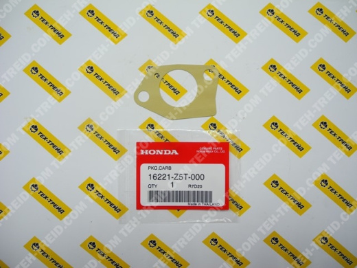 16221-Z5T-000 Прокладка карбюратора GX390 (1=16221-ZF6-800)