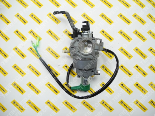Карбюратор с электроклапаном и рычагом GX340, GX390