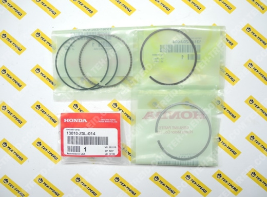 13010-Z0L-014 Кольца поршневые GC135, GC160, GCV135, GCV160 тонкие
