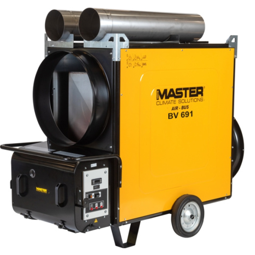 BV 691 Пушка дизельная Master с осевым вентилятором непрямого нагрева 225 кВт/ без горелки